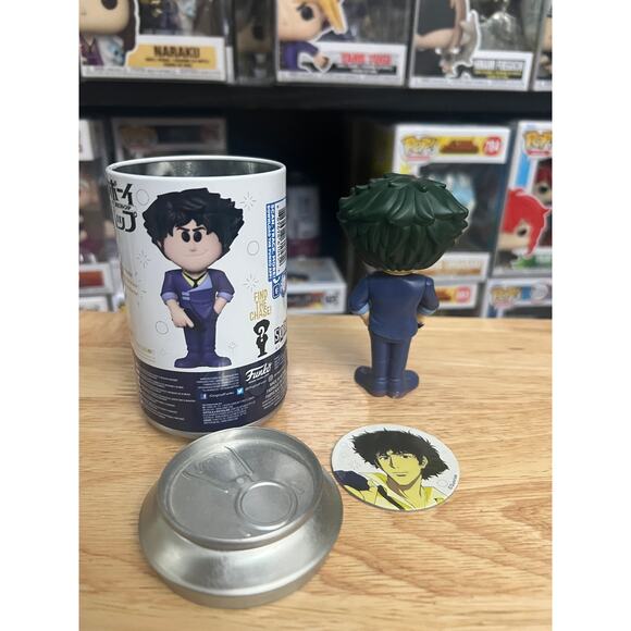 EXCLUSIVE LIMITED EDITION Spike Spiegel Cowboy Bebop Funko Soda Stocking Stuffer - Picture 2 of 2